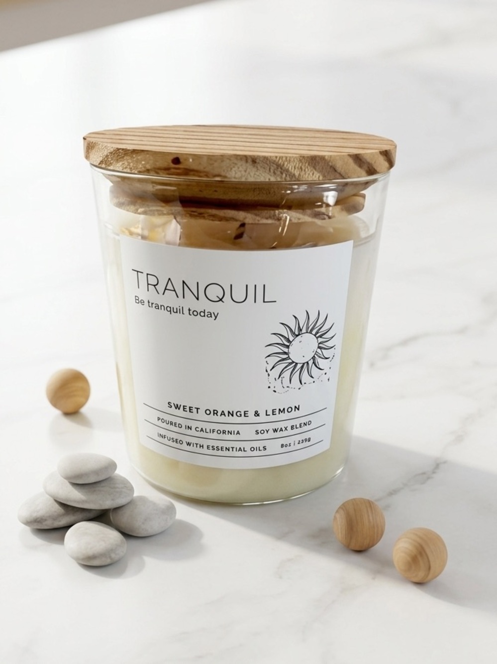 Sweet Orange & Lemon Candle